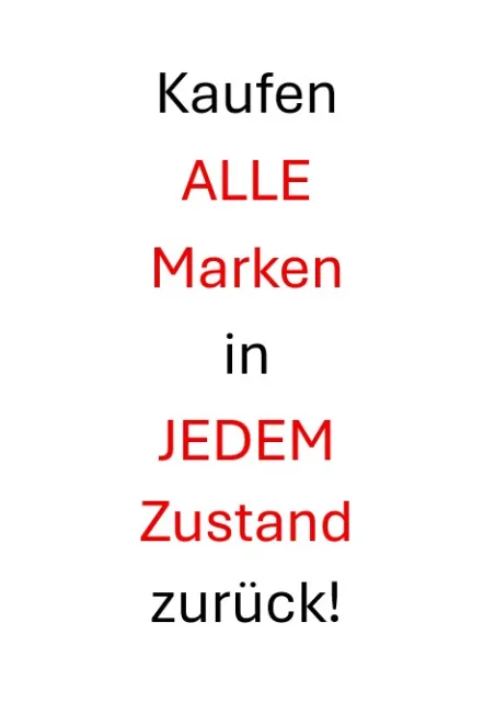 alle Marken in jedem Zustand